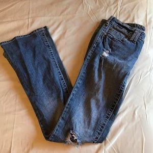 y2k super low rise jeans